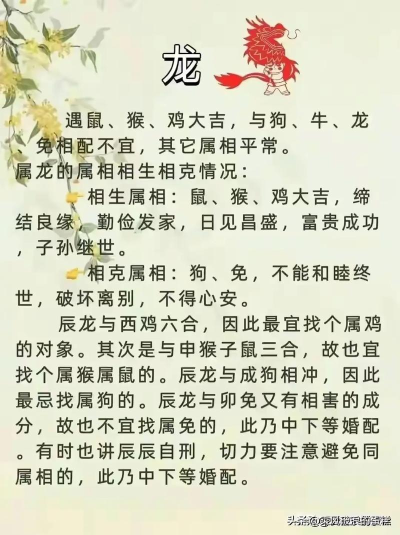 “大红灯笼家家乐，绿树千株属玉龙”打一正确的生肖的简单介绍