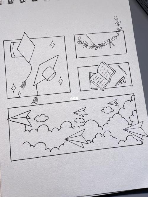 纸飞机的绘画-纸飞机绘画图案
