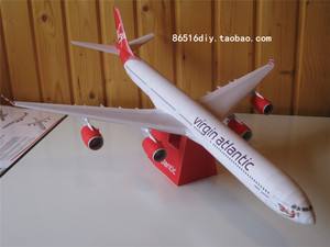 [空客340纸模]空客340飞机图片