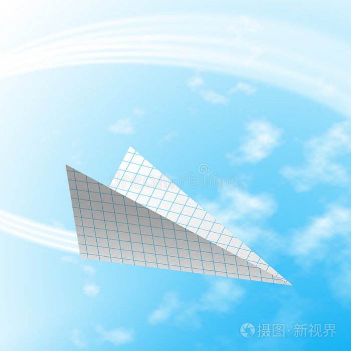 [是纸飞机吗]因为是纸飞机