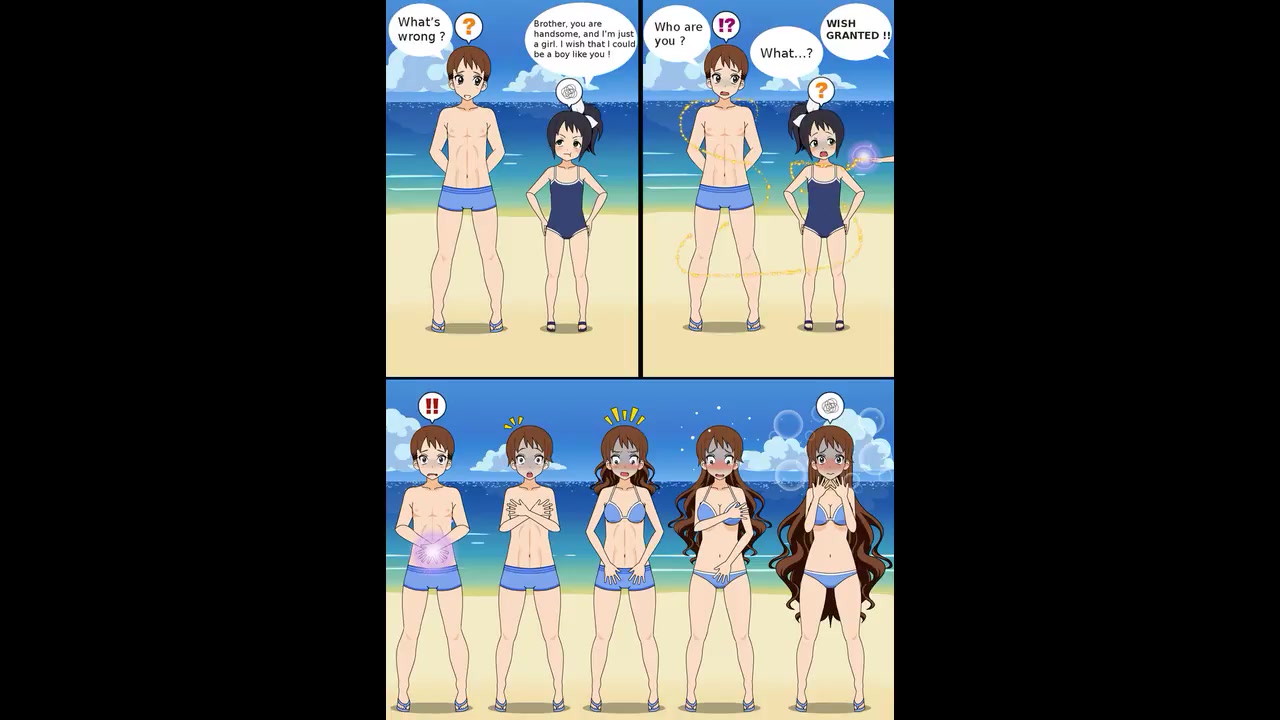 TG动画附身男变女-tg男变女变成芭蕾舞少女