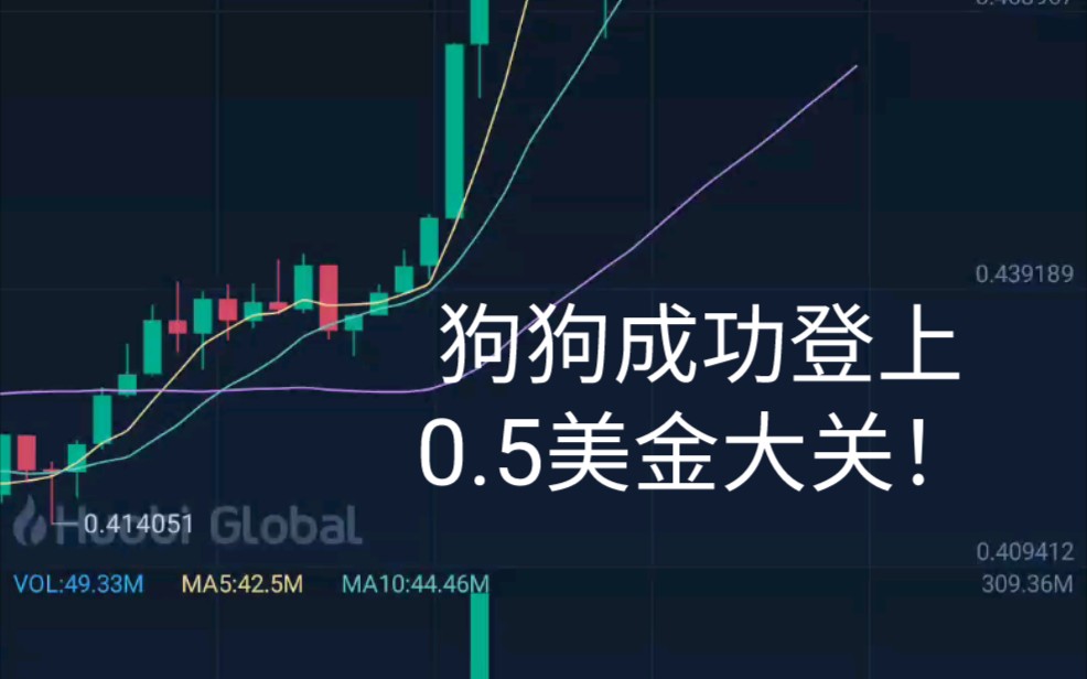 狗狗币历史价格表-2021年最全狗狗币历史价格表一览