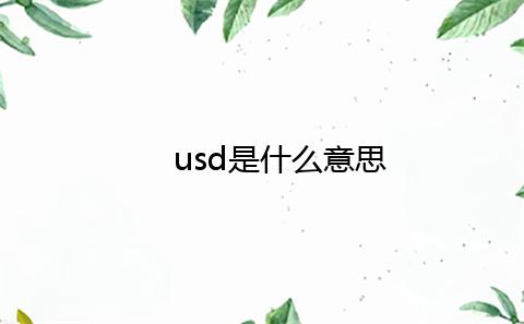 usdc是什么意思-usdcny表示什么意思