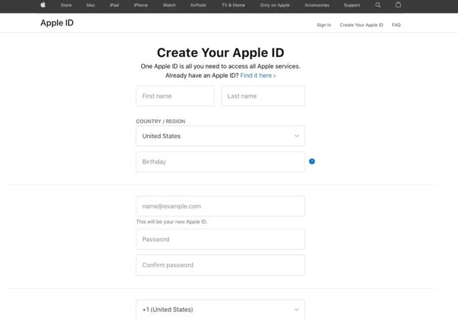 appleid官网