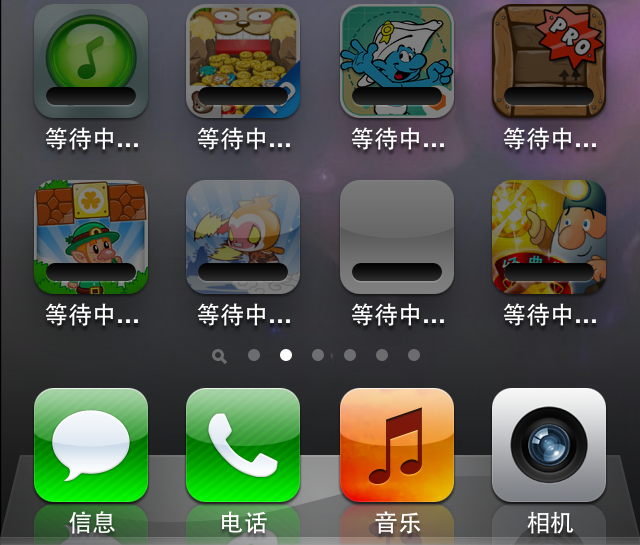 Iphone下载等待中,iphone下载显示等待中