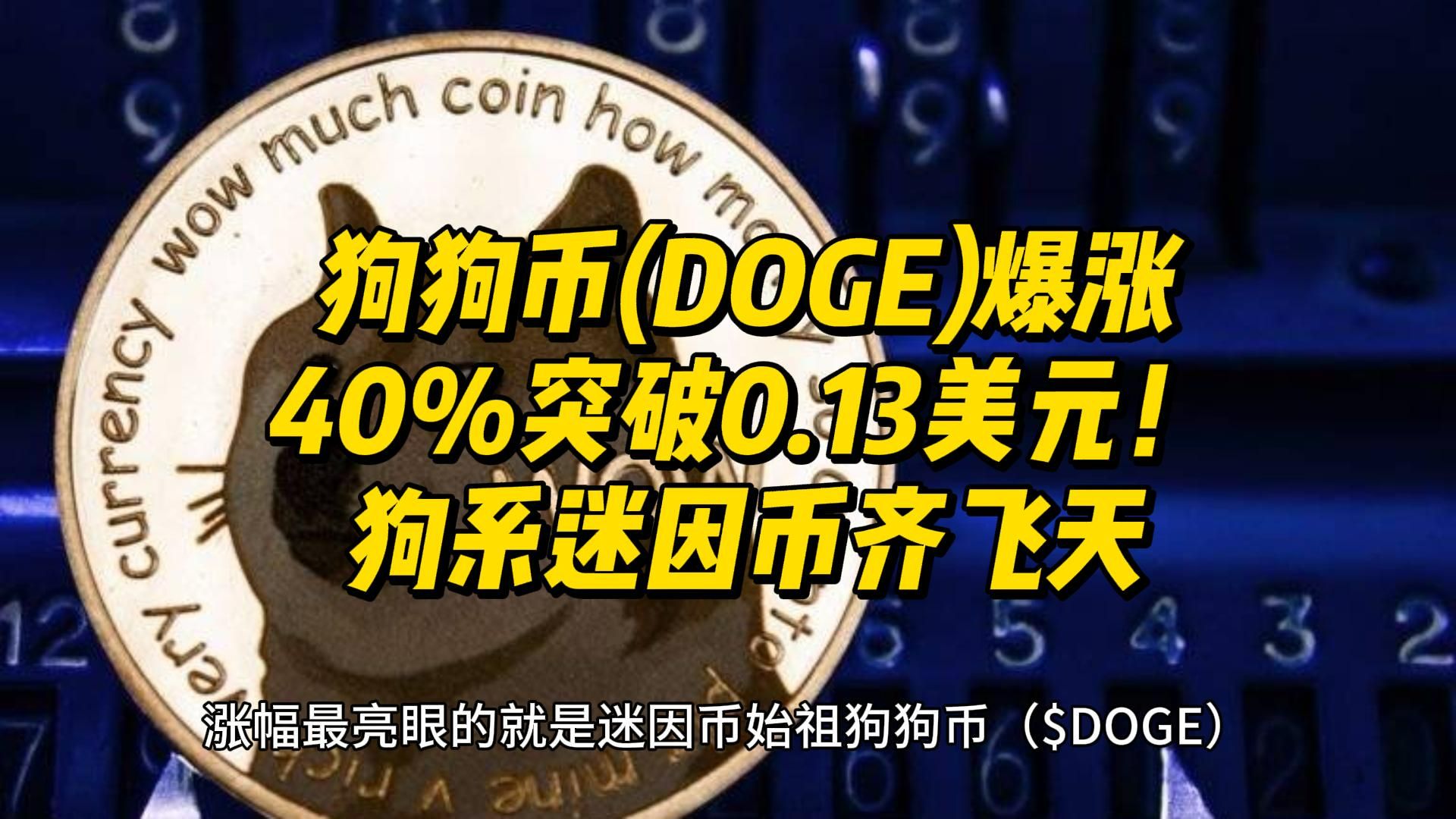 狗狗币怎么涨不上去,狗狗币为何涨势这么猛