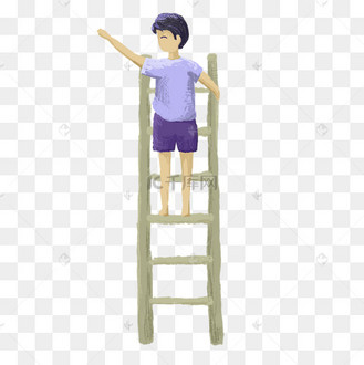 爬梯子动画图片-爬梯子的动物图片