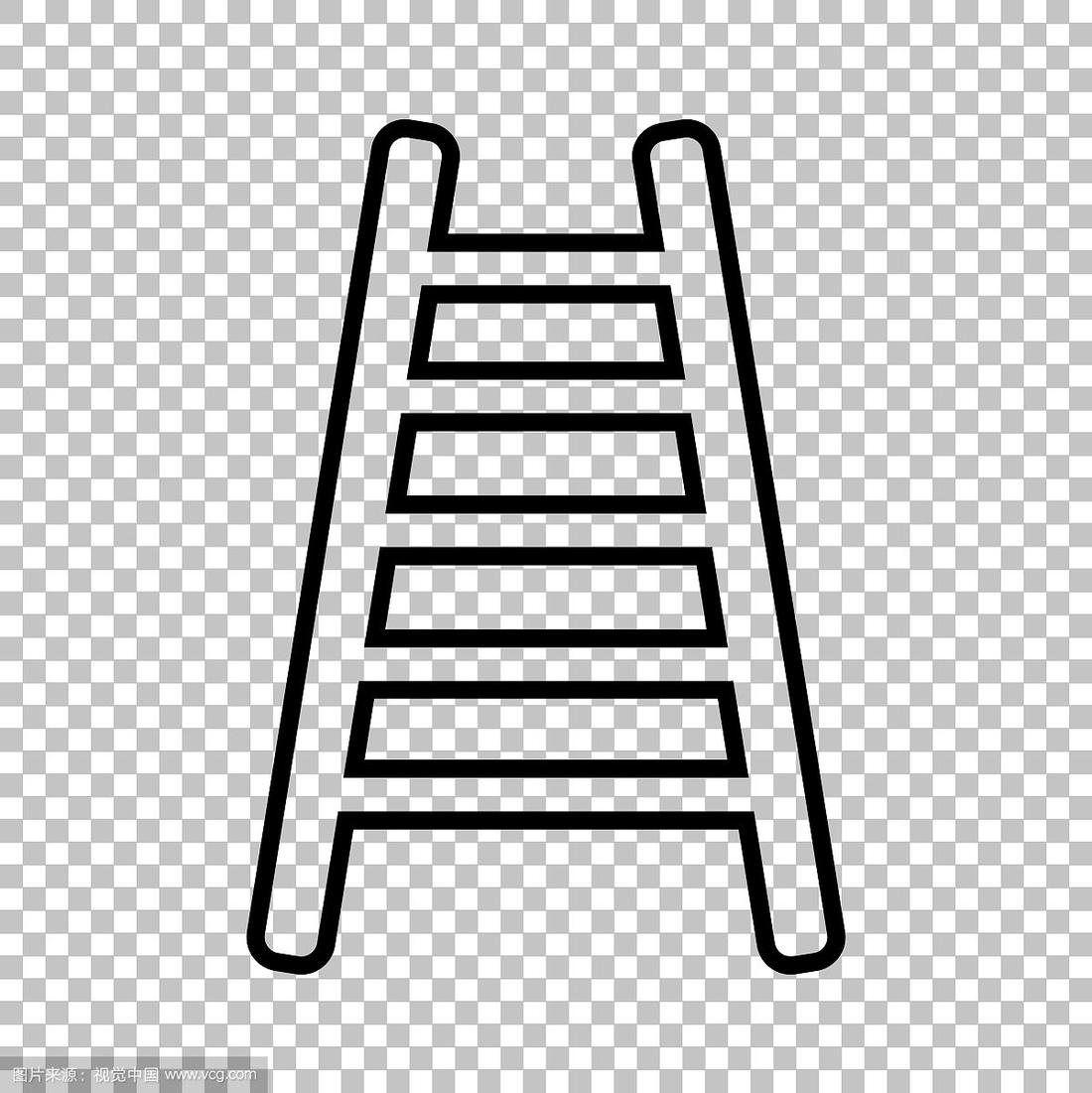 安吉梯子简笔画怎么画-安吉梯子简笔画怎么画好看